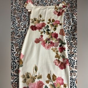 floral print midi dress